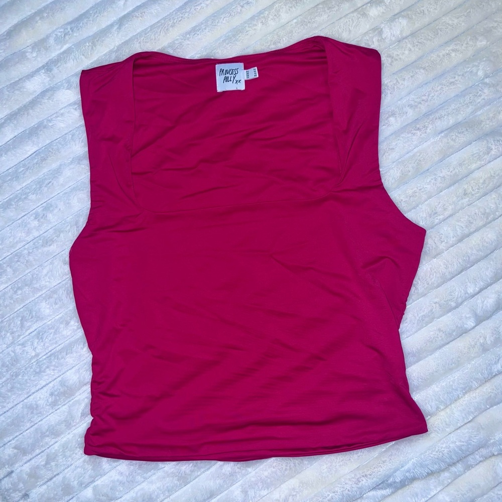 Princess Polly Back In Time Top Red